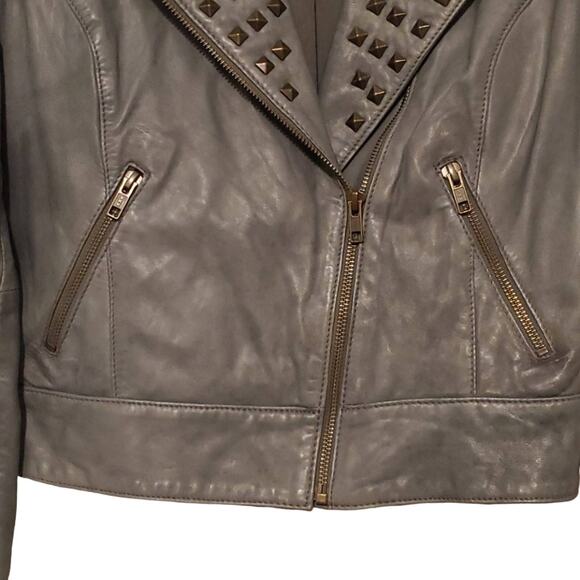 Trouve Size Small Women's Leather Moto Jacket - Picture 4 of 10